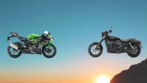 Kawasaki Ninja ZX-6R vs Harley Davidson Street 750