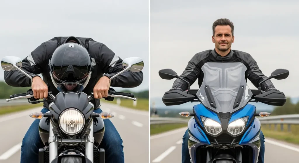 Best Handlebar Positioning for Touring Riders: Ride Longer, Feel Better 2 Ergonomics Comparison