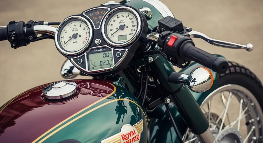 Royal Enfield FF-C6 Flying Flea FF-C6 on a U.S. highway