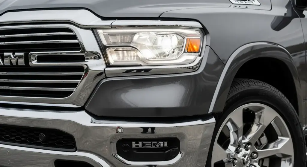 2026 Ram 1500 highlighting updated design elements