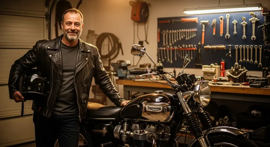 Should You Buy an Extended Warranty for Your Bike? Riders Weigh In 4 Happy rider confident with his bike after warranty decision.