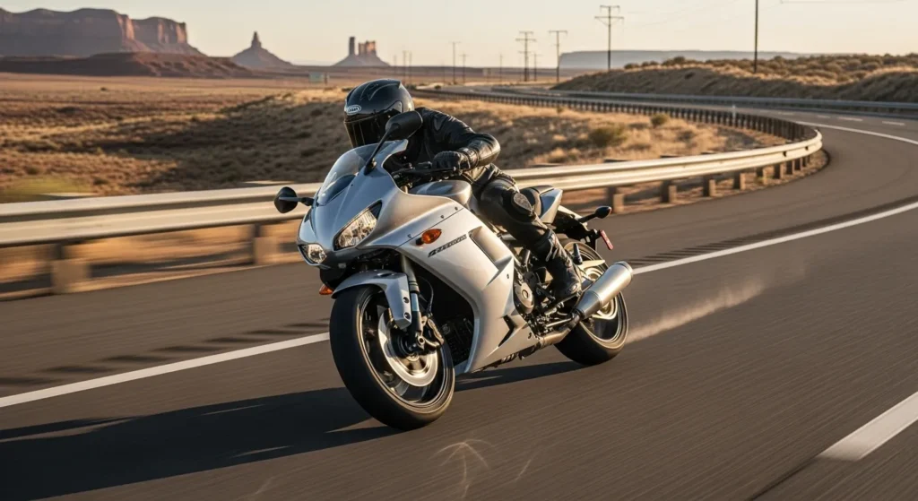 Harley-Davidson Sprint 2026 in motion on USA highway, highlighting performance.