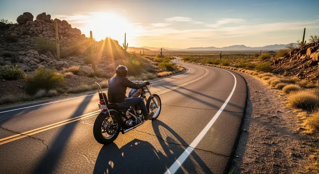 Should You Buy an Extended Warranty for Your Bike? Riders Weigh In 3 Rider cruising open road symbolizing worry-free ownership